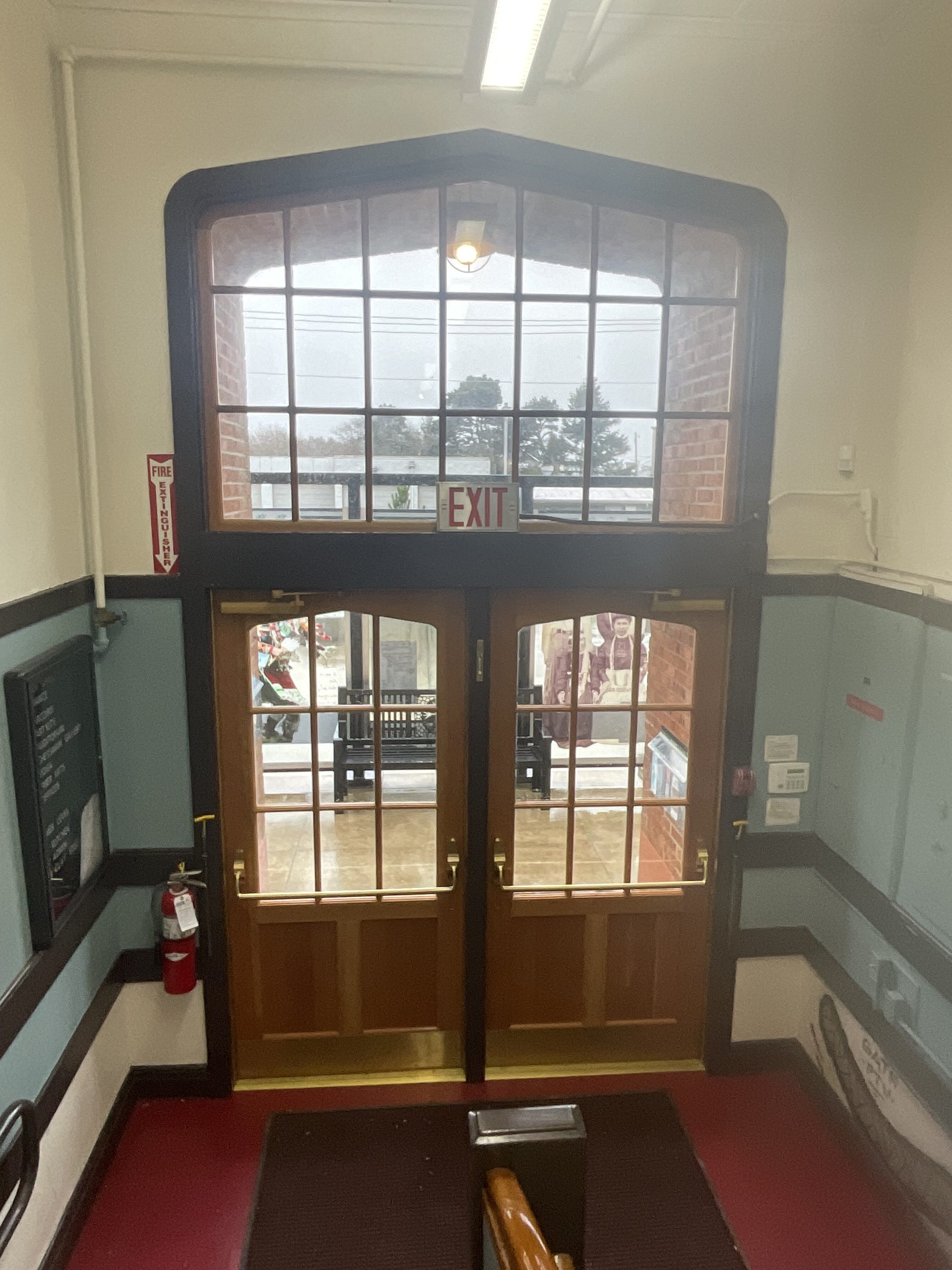 South Entryway Interior of Door Finish Carpentry