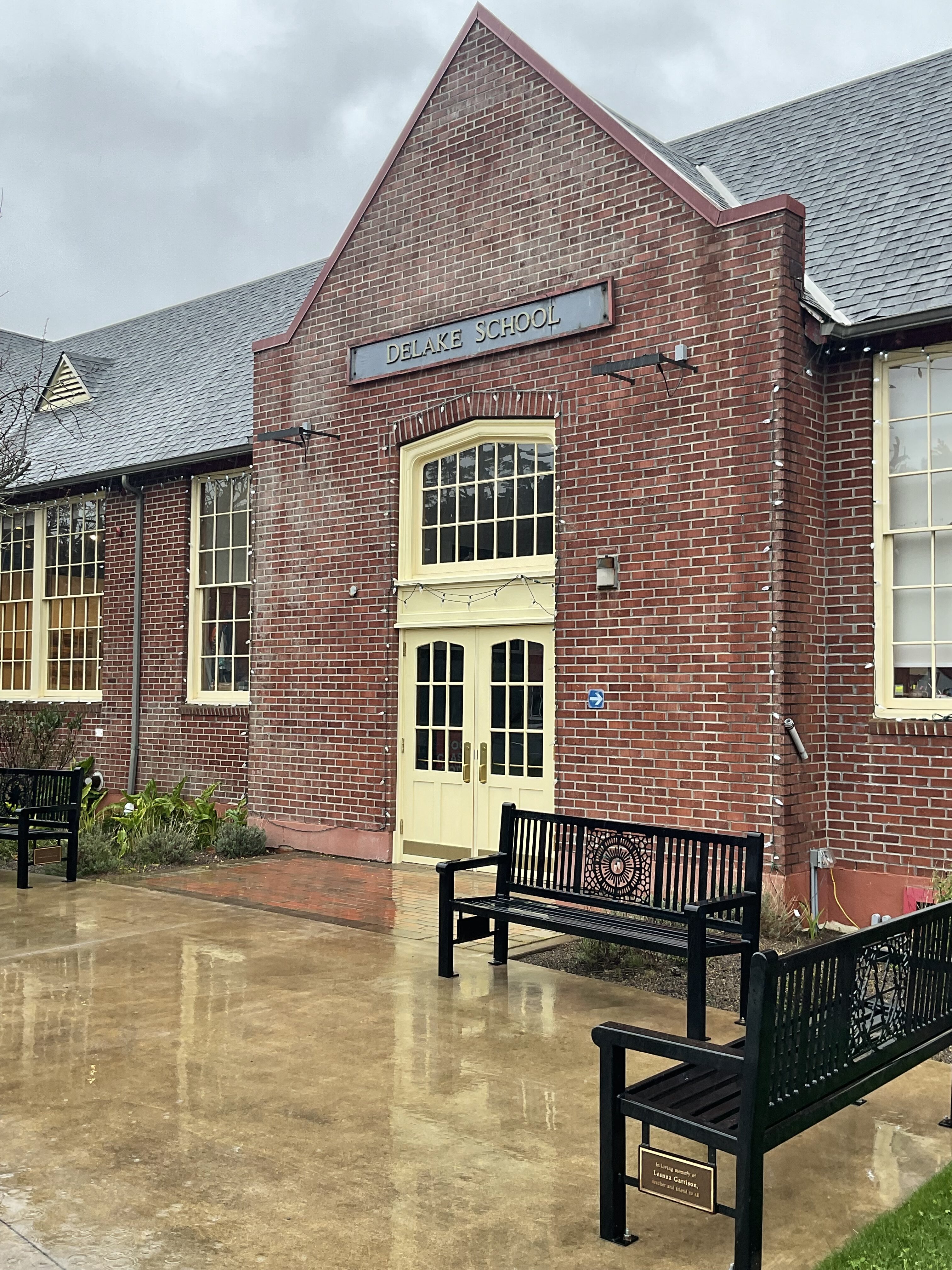 West Entryway is fully restored