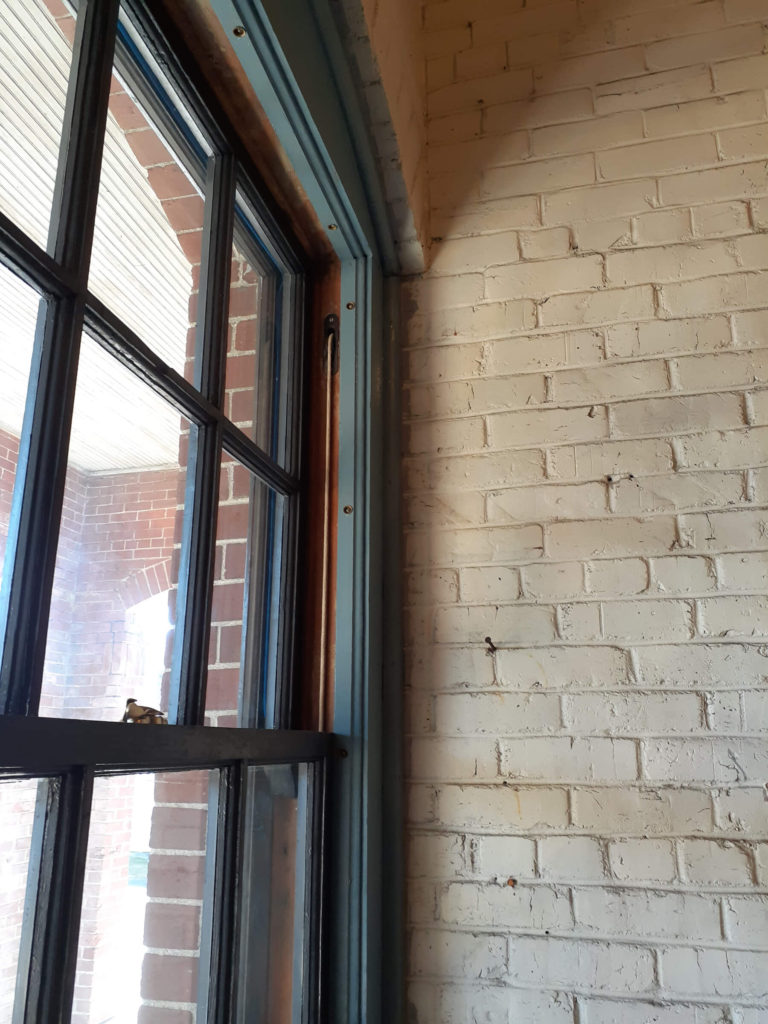 Historic Window & Wood Restoration Interior for Fort Stevens