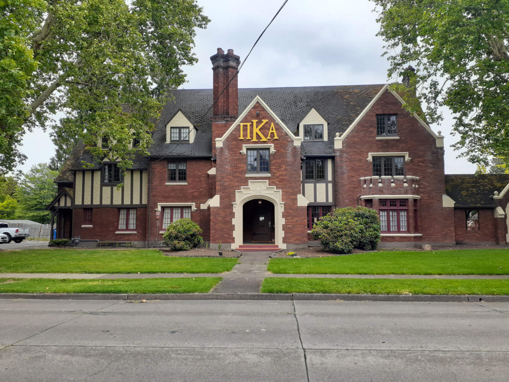Before Corvallis Fraternity Building Restoration